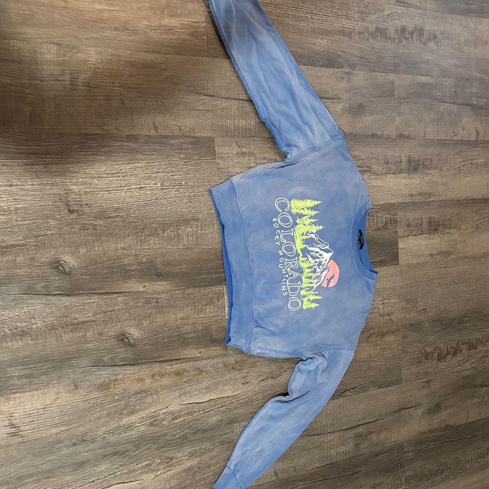 Forever 21 Blue Colorado Sweatshirt